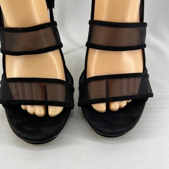 Gucci Bette High-Heel Mesh Platform Sandal - Picture 3 of 13